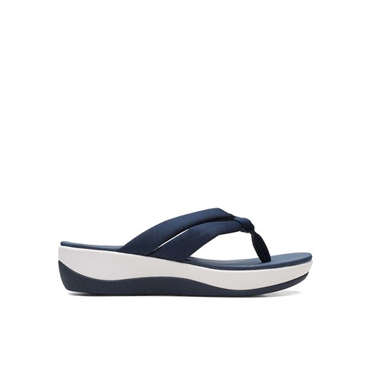 Klapki damskie Clarks casualowe bez zapięcia na lato