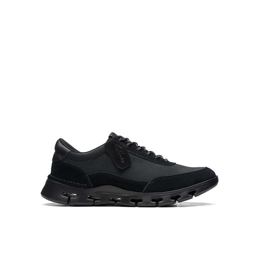 Clarks Skórzane sneakersy &quot;Nature X One&quot; w kolorze czarnym ze sklepu Limango Polska w kategorii Buty sportowe męskie - zdjęcie 178749349