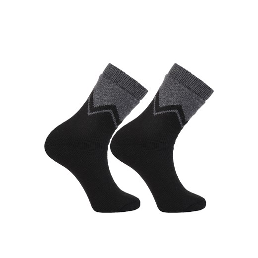 Skarpety za kostkę Moraj CSW900-002 thermo light grey ze sklepu kontri.pl w kategorii Skarpetki damskie - zdjęcie 178753285