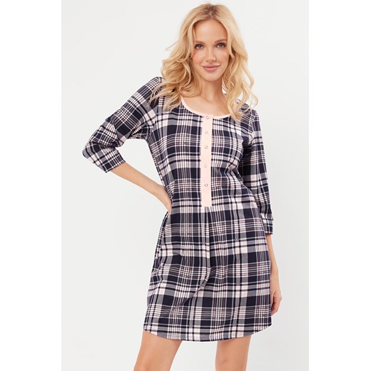 Koszula Italian Fashion Dona r.3/4 druk/granat Italian Fashion M kontri.pl