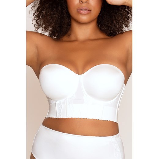 Półgorset Parfait P50116 Elissa Pearl White ze sklepu kontri.pl w kategorii Biustonosze - zdjęcie 178754227