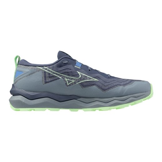 Buty do biegania Mizuno Wave Daichi 9 J1GJ257101 niebieskie ze sklepu ButyModne.pl w kategorii Buty sportowe męskie - zdjęcie 178756497