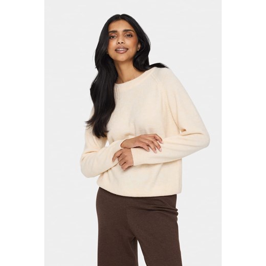 SAINT TROPEZ Sweter &quot;Saint Tropez&quot; w kolorze kremowym ze sklepu Limango Polska w kategorii Swetry damskie - zdjęcie 178757526