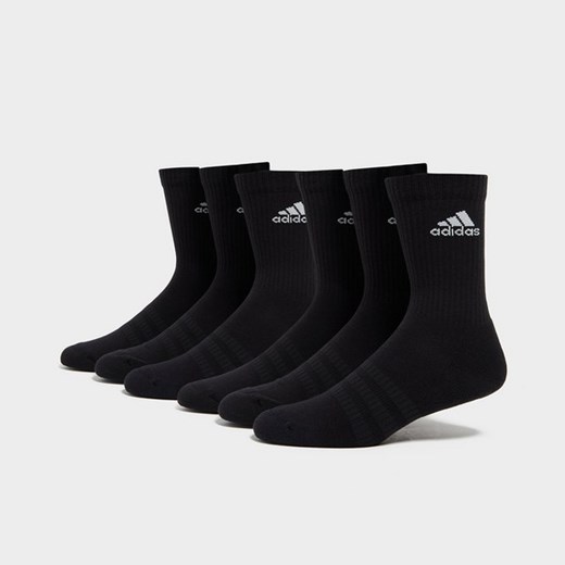 ADIDAS 6 PACK BADGE OF SPORT CUSHIONED CREW SOCKS ze sklepu JD Sports  w kategorii Skarpetki damskie - zdjęcie 178758887