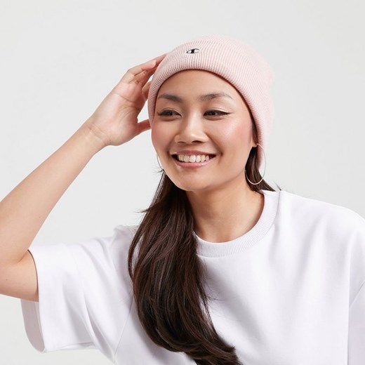CHAMPION CZAPKA KNIT ze sklepu JD Sports  w kategorii Czapki zimowe damskie - zdjęcie 178758897