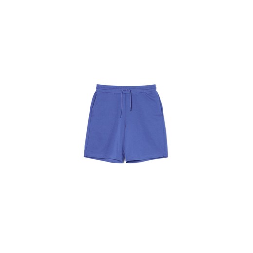 Cropp - Niebieskie szorty comfort - niebieski ze sklepu Cropp w kategorii Spodenki męskie - zdjęcie 178759885