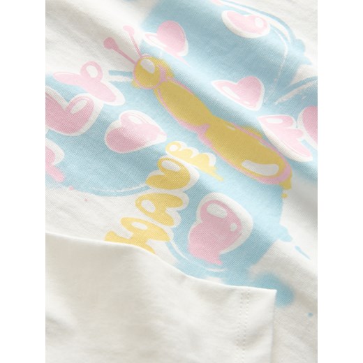 Reserved - Koszulka z nadrukiem - złamana biel Reserved 98 (2-3 lata) Reserved