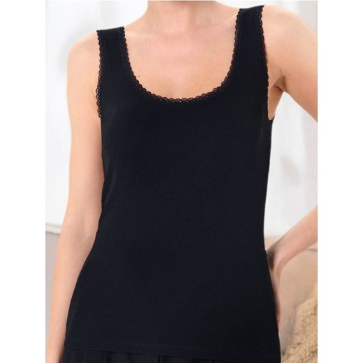 Sinsay - Tank top - czarny ze sklepu Sinsay w kategorii Bluzki damskie - zdjęcie 178762267