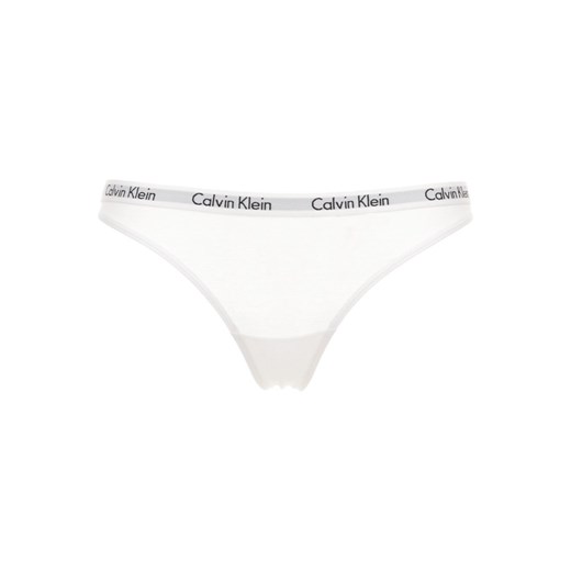 Calvin Klein Underwear CAROUSEL Stringi white zalando bialy abstrakcyjne wzory