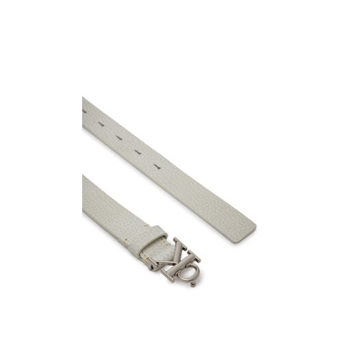 Calvin Klein Jeans Pasek Damski Monogram Placque Buckle 25Mm LV04K7003G Biały 1uniwersalny MODIVO