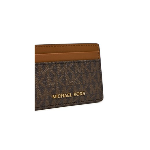 MICHAEL Michael Kors Etui na karty kredytowe 32F1GJ6D0B Brązowy Michael Michael Kors uniwersalny MODIVO