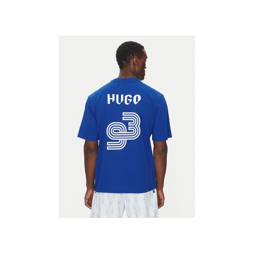 HUGO T-Shirt Nebulop 50541252 Niebieski Regular Fit XL MODIVO