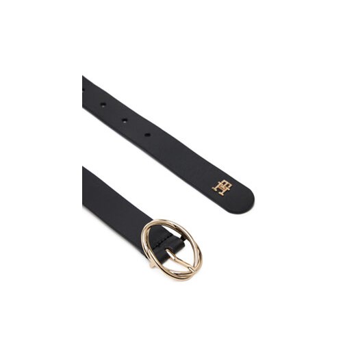 Tommy Hilfiger Pasek Damski Th Chic 2.5 AW0AW17251 Czarny Tommy Hilfiger 75 MODIVO