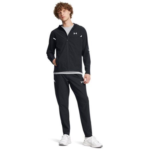 Męskie spodnie treningowe Under Armour UA Woven Utility Pants - czarne ze sklepu Sportstylestory.com w kategorii Spodnie męskie - zdjęcie 178774865