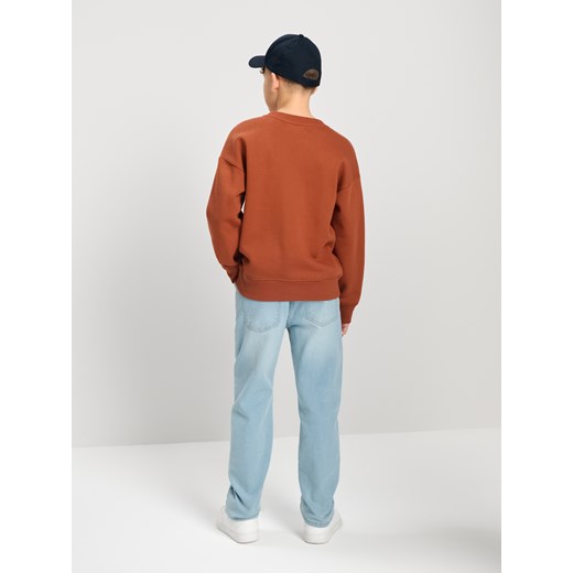 Sinsay - Jeansy Relaxed Tapered Fit - niebieski Sinsay 152 Sinsay