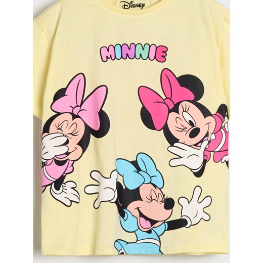 Sinsay - Koszulka Myszka Miki k - żółty Sinsay 98 Sinsay