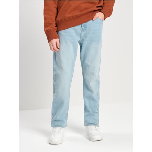 Sinsay - Jeansy Relaxed Tapered Fit - niebieski Sinsay 164 Sinsay