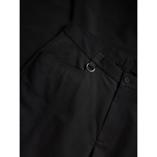 Reserved - Gładkie spodnie chino - czarny Reserved 30 Reserved