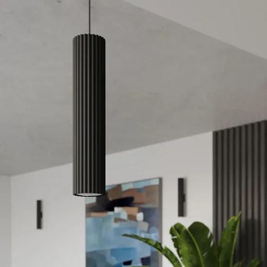 Podwójna czarna lampa sufitowa - D297-Avium Lumes One Size Edinos.pl