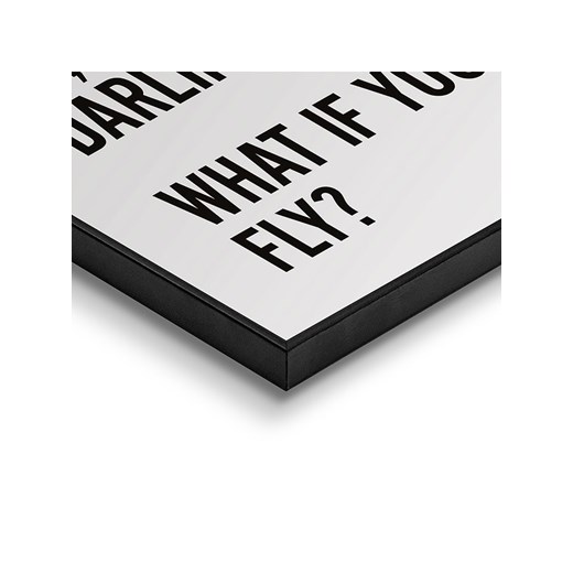 Orangewallz Druk artystyczny w ramce - 40 x 50 cm Orangewallz 40x50 cm Limango Polska promocyjna cena