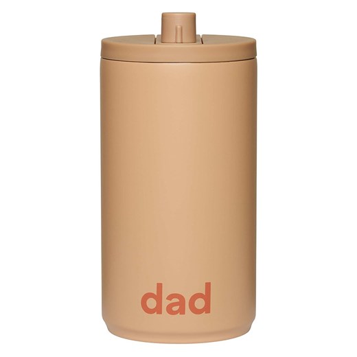 Design Letters Kubek termiczny &quot;Dad&quot; w kolorze beżowym - 350 ml ze sklepu Limango Polska w kategorii Kubki termiczne - zdjęcie 178782566