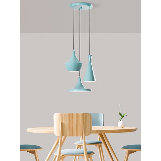 Opviq Lampa wisząca &quot;Tom&quot; w kolorze turkusowym - 40 x 135 cm ze sklepu Limango Polska w kategorii Lampy wiszące - zdjęcie 178782605