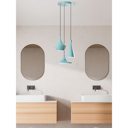 Opviq Lampa wisząca "Tom" w kolorze turkusowym - 40 x 135 cm Opviq onesize wyprzedaż Limango Polska