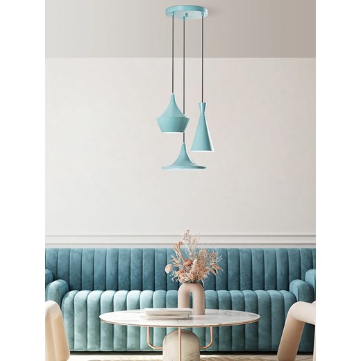 Opviq Lampa wisząca "Tom" w kolorze turkusowym - 40 x 135 cm Opviq onesize Limango Polska okazja