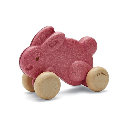 Plan Toys Zajączek na kółkach - 12 m+ ze sklepu Limango Polska w kategorii Zabawki - zdjęcie 178782635