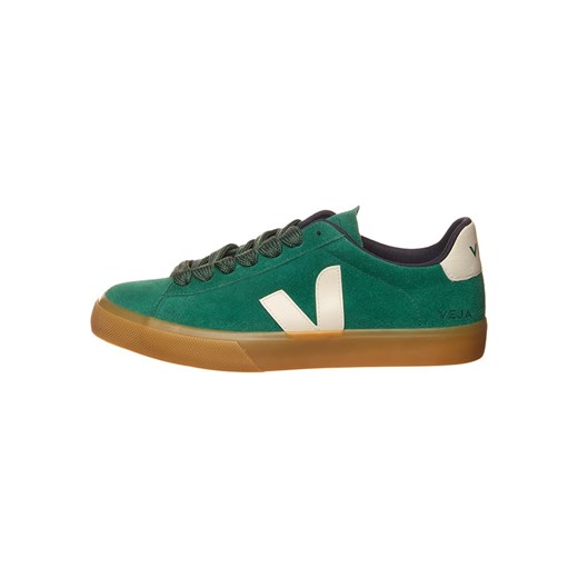 Veja Skórzane sneakersy &quot;Campo Bold&quot; w kolorze zielono-kremowym ze sklepu Limango Polska w kategorii Buty sportowe męskie - zdjęcie 178782689