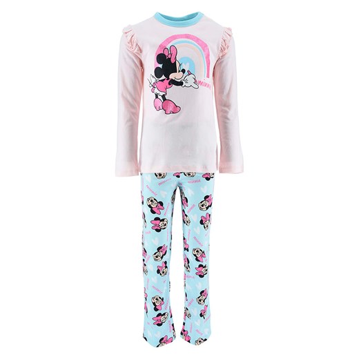 Disney Minnie Mouse Piżama &quot;Minnie&quot; w kolorze błękitno-jasnoróżowym ze sklepu Limango Polska w kategorii Piżamy dziecięce - zdjęcie 178782855