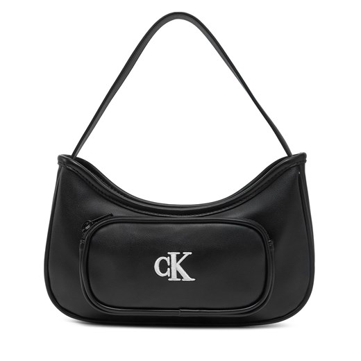 Torebka Calvin Klein Jeans Ck Shoulder Bag IU0IU00696 Czarny one size eobuwie.pl