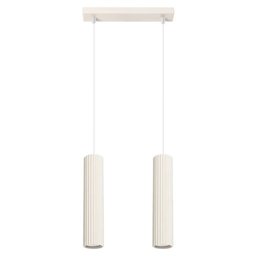 Loftowa beżowa lampa sufitowa - D297-Avium Lumes One Size Edinos.pl