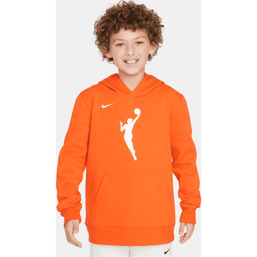 Bluza z kapturem dla dużych dzieci Nike WNBA Team 13 Essential - Pomarańczowy ze sklepu Nike poland w kategorii Bluzy chłopięce - zdjęcie 178785218