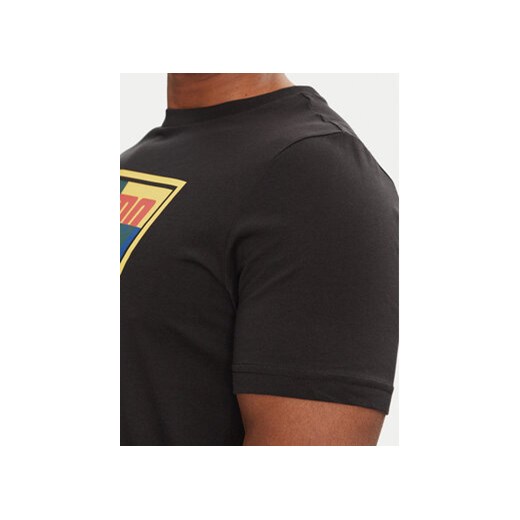 Puma T-Shirt Graphics Box 684827 Czarny Regular Fit Puma M MODIVO