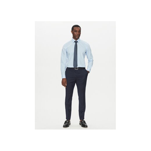 BOSS Koszula H-HANK-kent-C3-214 50538949 Niebieski Slim Fit 41 MODIVO