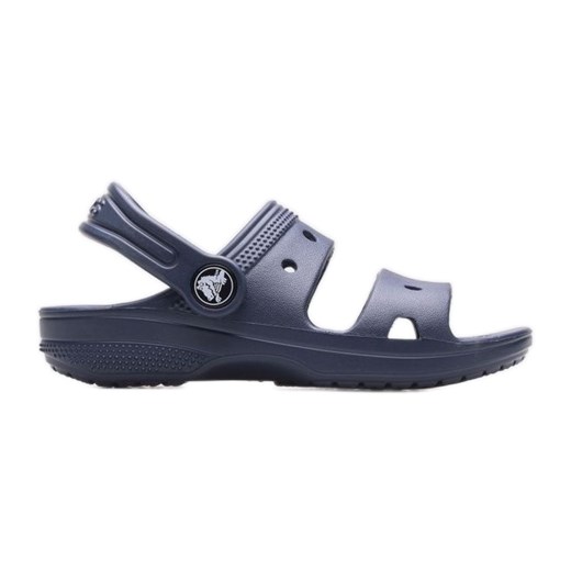 Sandały Crocs Classic Kids Sandal T  207537-410 niebieskie niebieskie ze sklepu ButyModne.pl w kategorii Sandały dziecięce - zdjęcie 178786657