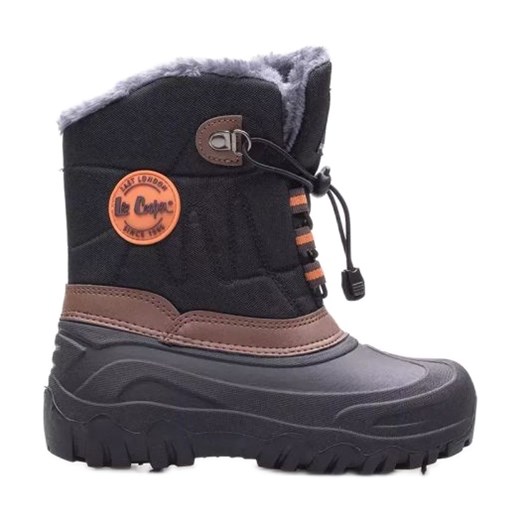 Śniegowce Lee Cooper  LCJ-21-44-0524K czarne ze sklepu ButyModne.pl w kategorii Buty zimowe dziecięce - zdjęcie 178786666