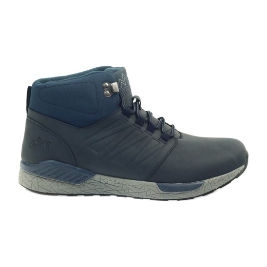 Mttrek Buty sportowe męskie wysokie 032 granatowe niebieskie ze sklepu ButyModne.pl w kategorii Buty sportowe męskie - zdjęcie 178786806
