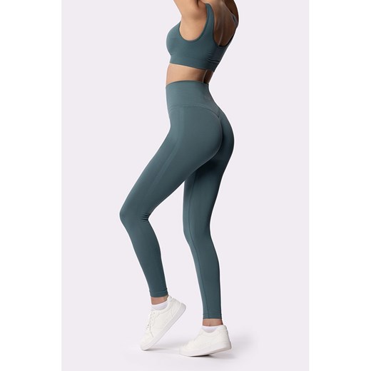 Spaio Legginsy sportowe "Adapt" w kolorze niebieskim Spaio S Limango Polska okazja