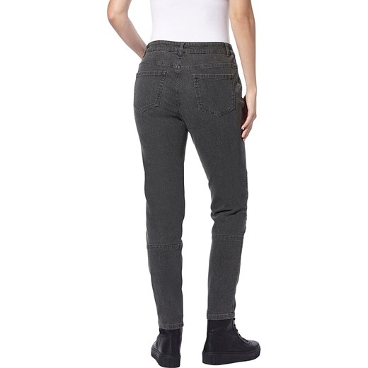 Heine Dżinsy - Slim fit - w kolorze antracytowym Heine 50 okazja Limango Polska