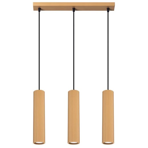Nowoczesna lampa suftowa złota - D298-Avium Lumes One Size Edinos.pl