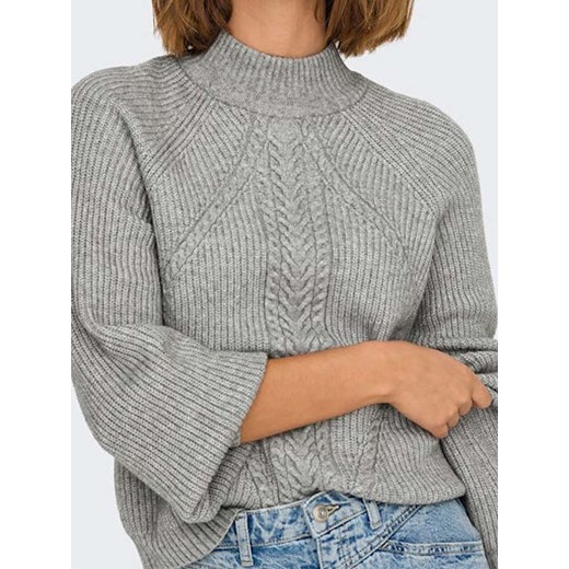 ONLY Sweter w kolorze szarym S Limango Polska okazja