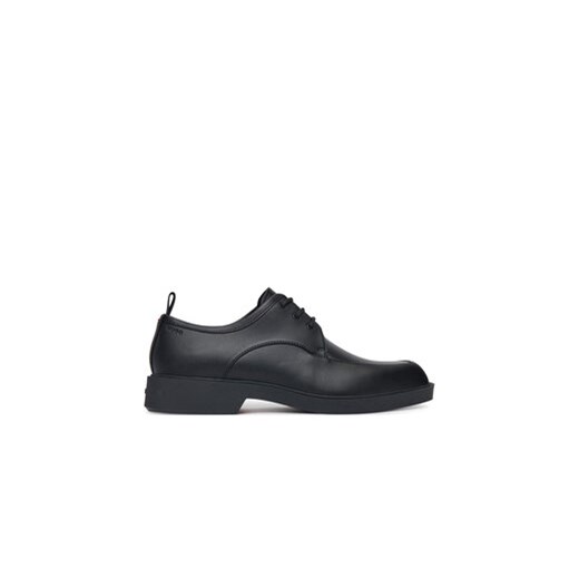HUGO Półbuty Iker 50541821 Czarny ze sklepu MODIVO w kategorii Buty eleganckie męskie - zdjęcie 178789516