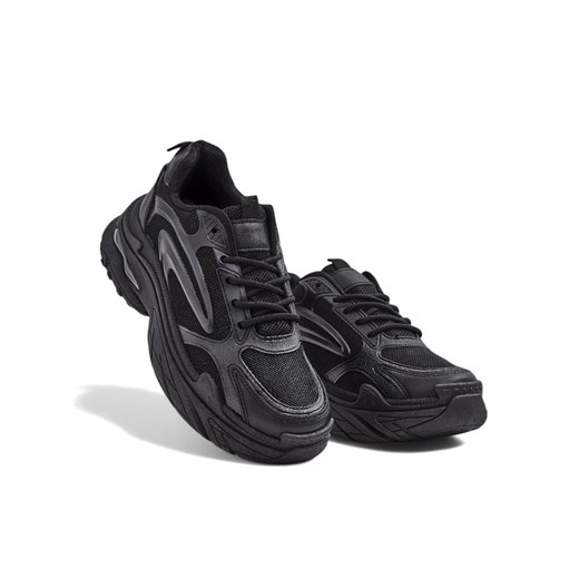 Buty sportowe damskie Royalfashion.pl sneakersy na płaskiej podeszwie wiązane