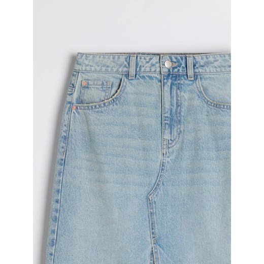 Sinsay - Spódnica midi - turkusowy Sinsay 38 Sinsay