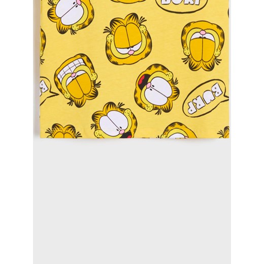 Sinsay - Koszulka Garfield - żółty Sinsay 116 Sinsay