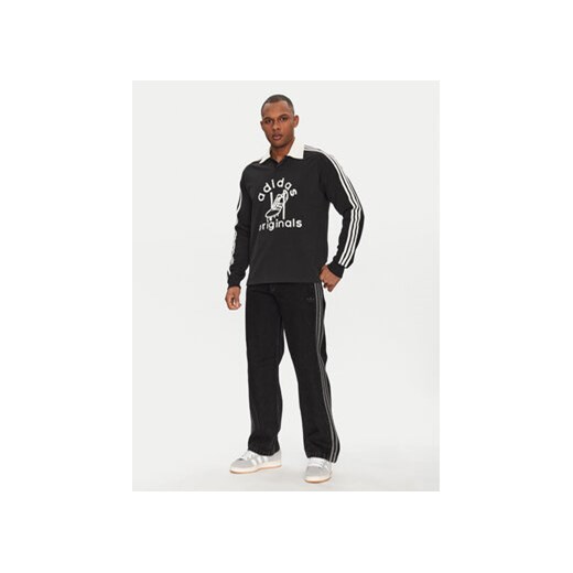 Jeansy męskie czarne Adidas 