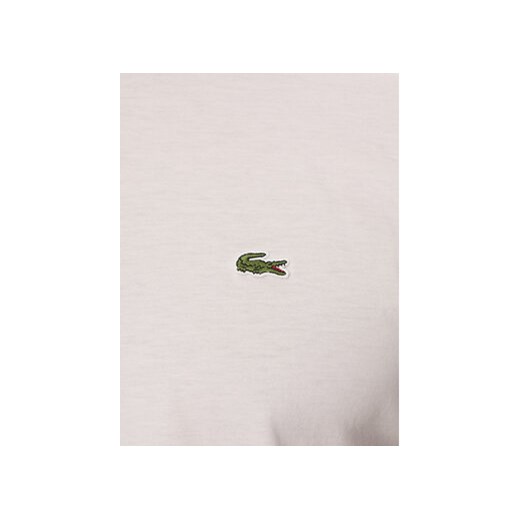 T-shirt męski Lacoste biały z krótkim rękawem 