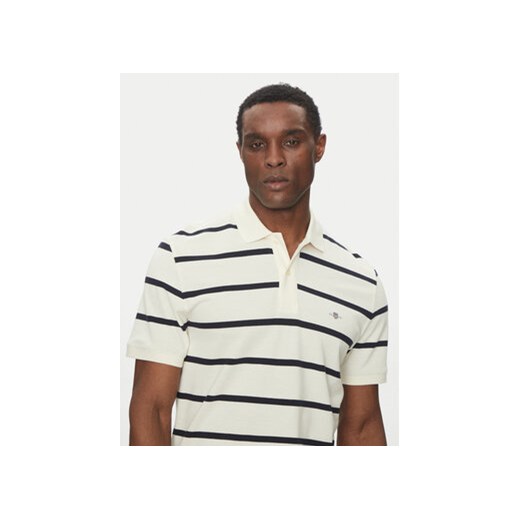 T-shirt męski Gant z krótkimi rękawami 